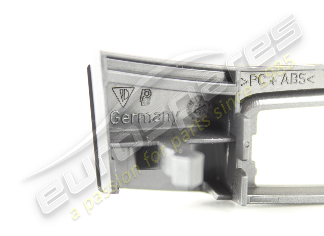 NEW PORSCHE TRIM WITH INSCRIPTION (PR:487) MATT BLACK. PART NUMBER 99155365101A05 (4) new porsche trim with inscription (pr:487) matt black. part number 99155365101a05 (4)