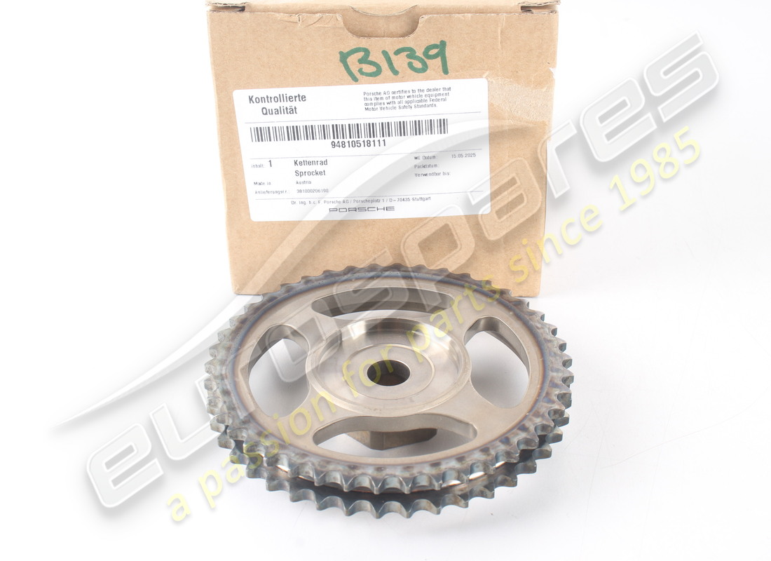 new porsche sprocket. part number 94810518111 (3)