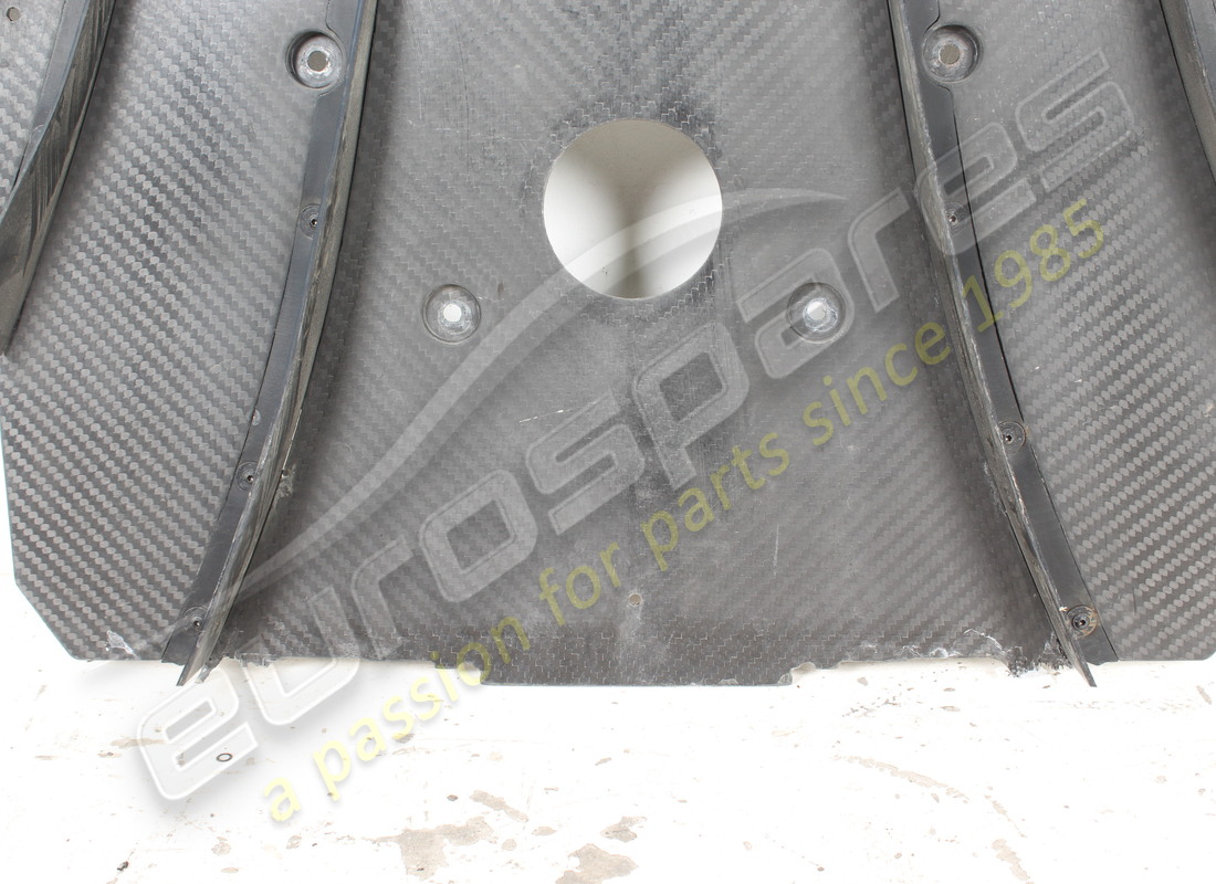 damaged ferrari front underbody shield. part number 958160 (5)