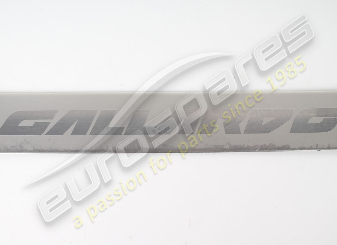 USED Lamborghini SCUFF PLATE INOX . PART NUMBER 400853373C (1) USED Lamborghini SCUFF PLATE INOX . PART NUMBER 400853373C (1)