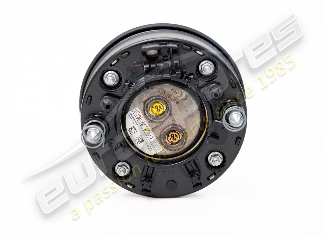 NEW PORSCHE AIRBAG UNIT FOR STEERING WHEEL BLACK/DAR. PART NUMBER 9J1880201PIA8 (4) new porsche airbag unit for steering wheel black/dar. part number 9j1880201pia8 (4)
