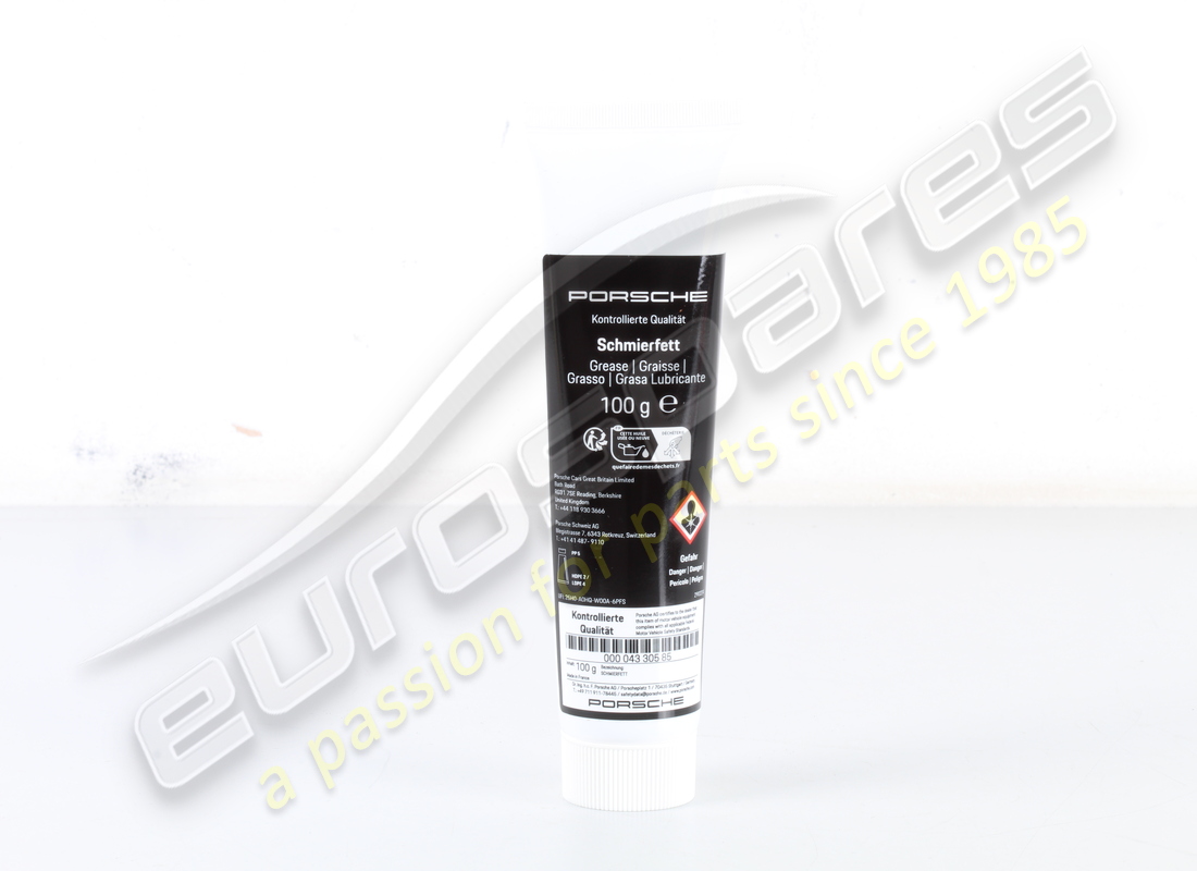 NEW PORSCHE GREASE. PART NUMBER 00004330585 (1) new porsche grease. part number 00004330585 (1)