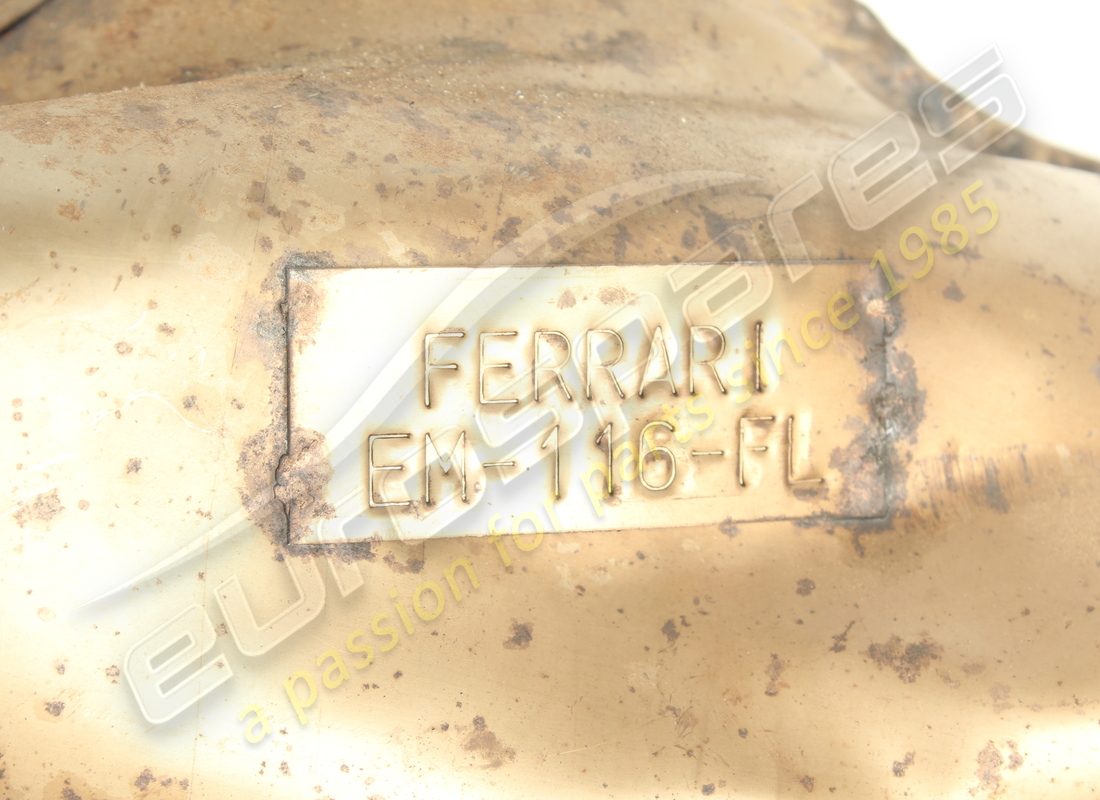 used ferrari exhaust manifold lh front. part number 154366 (3)