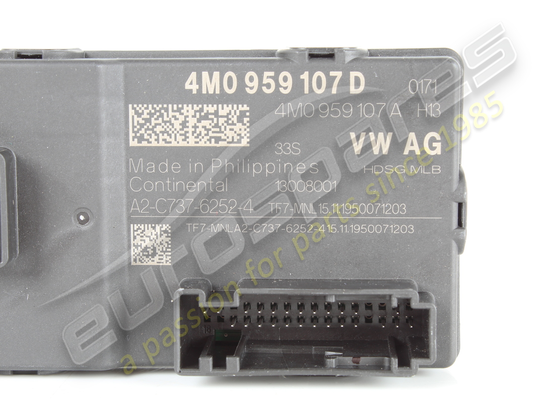 used lamborghini control,trunk lid diag-adr: 06d. part number 4m0959107d (3)