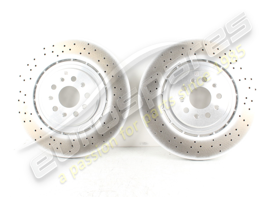 new maserati front brake disc kit (pair). part number 673004076 (1)