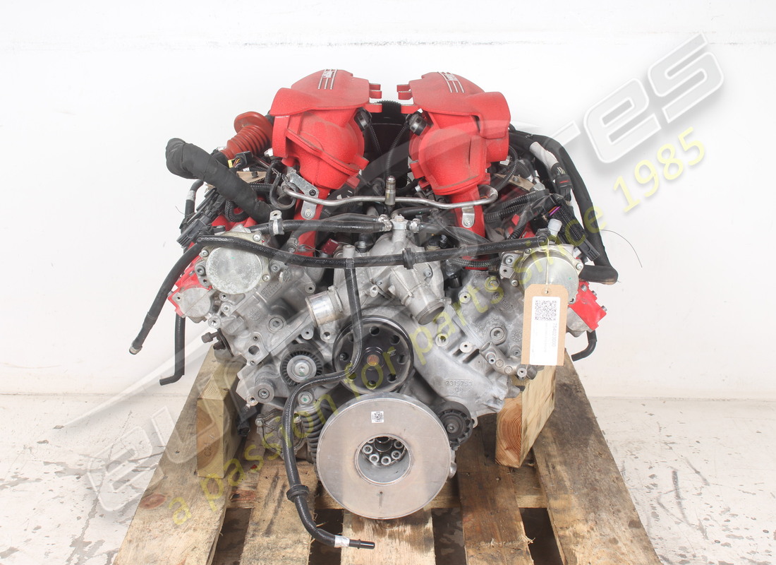 used ferrari 488 complete engine. part number 754023000 (3)