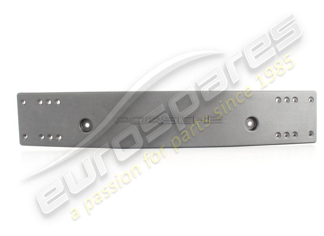 NEW PORSCHE LICENCE .PLATE BRACKET SATIN BLACK. PART NUMBER 9877011050301C (1) new porsche licence .plate bracket satin black. part number 9877011050301c (1)