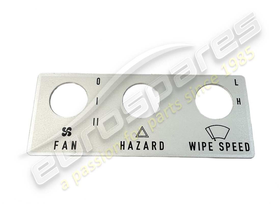 NEW Eurospares 308QV SWITCH PLATE OE . PART NUMBER 60770800 (1)