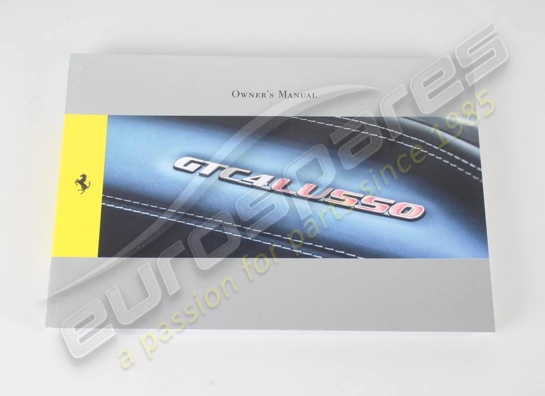 NEW FERRARI OWNER'S MANUAL. PART NUMBER 854726 (1) new ferrari owner's manual. part number 854726 (1)