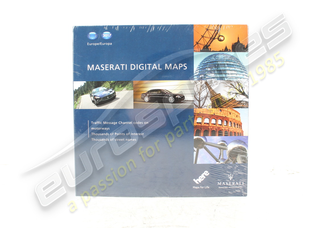 new maserati navigation map-europe versio. part number 940000046 (1)