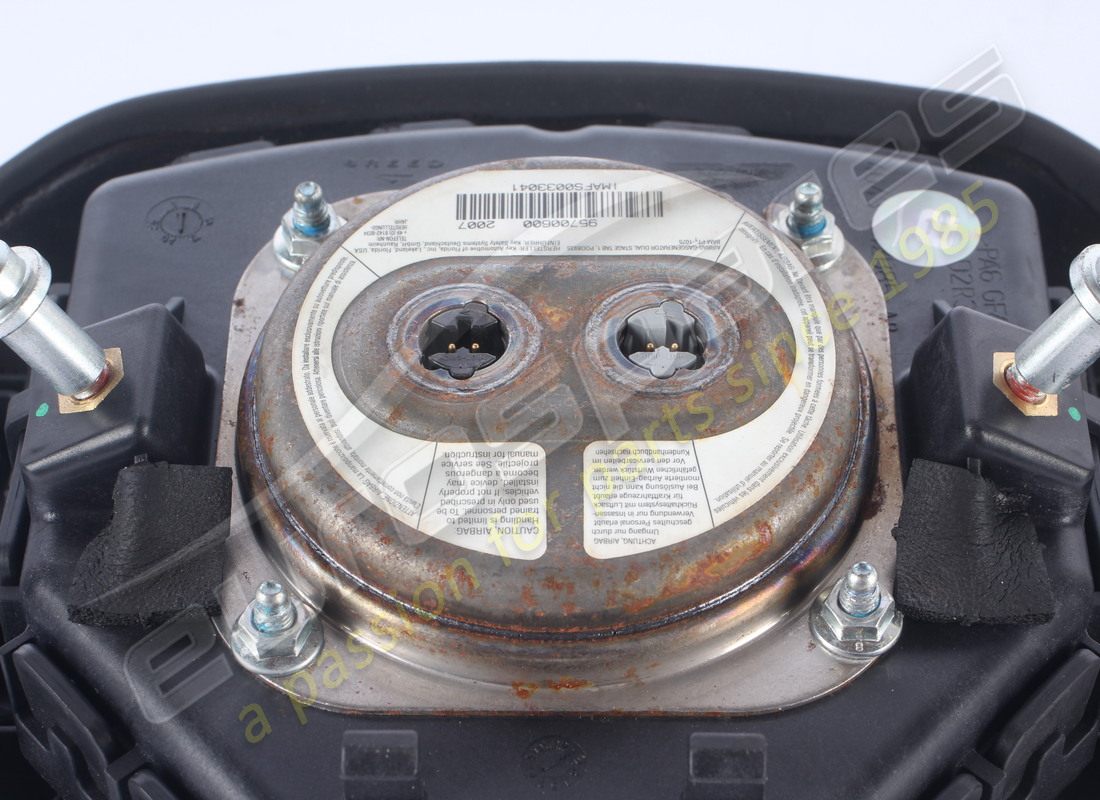 USED ASTON MARTIN MODULE, AIRBAG ASSEMBLY GREEN BADGE / SILVER RING. PART NUMBER 4G43042B85AA (6) used aston martin module, airbag assembly green badge / silver ring. part number 4g43042b85aa (6)