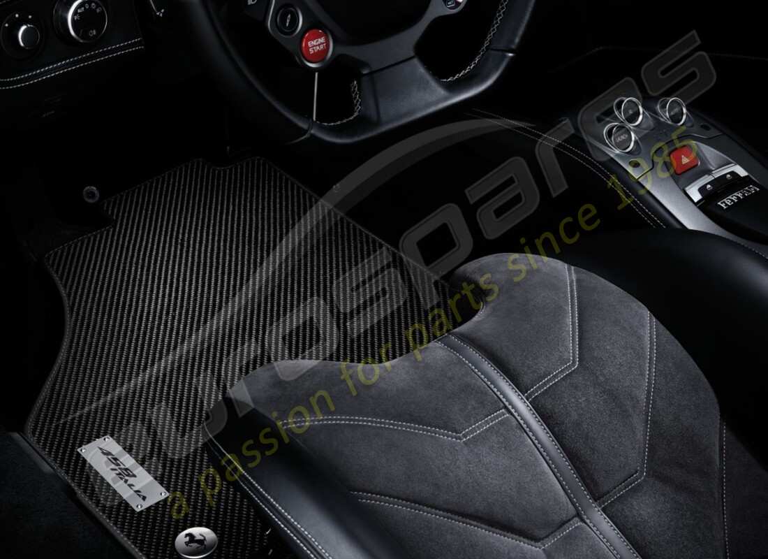 new ferrari carbon fiber floor mats. part number 70002024 (1)