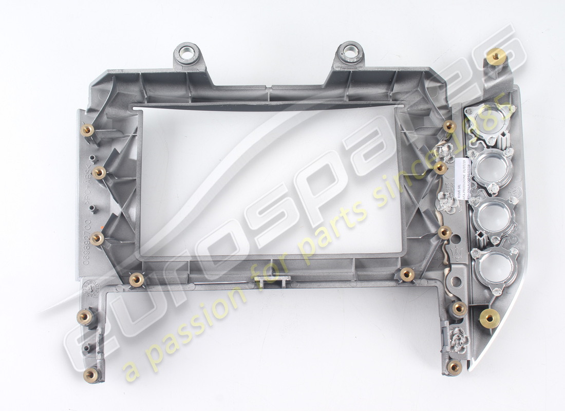 NEW MASERATI DARK CHROME DISPLAY NIT PLAT. PART NUMBER 80267549 (2) new maserati dark chrome display nit plat. part number 80267549 (2)