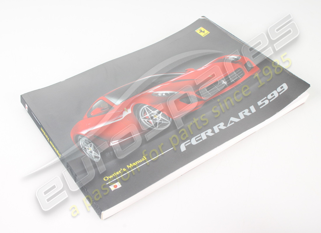 NEW (OTHER) Ferrari INSTRUCTION BOOK -JAPAN- . PART NUMBER 69853900 (1)