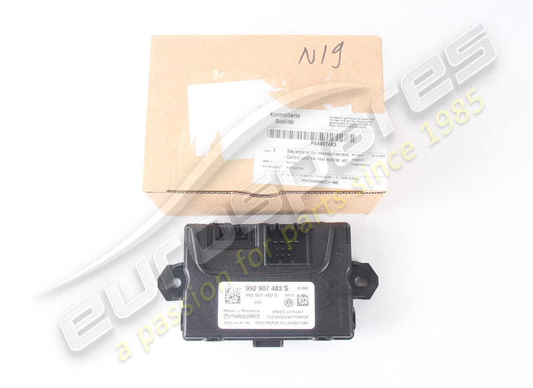 new porsche control unit for rear spoiler adjustment. part number paa907483 (4)