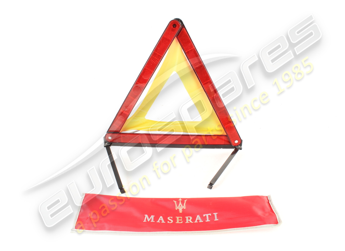 used maserati safety triangle. part number 920001659 (1)