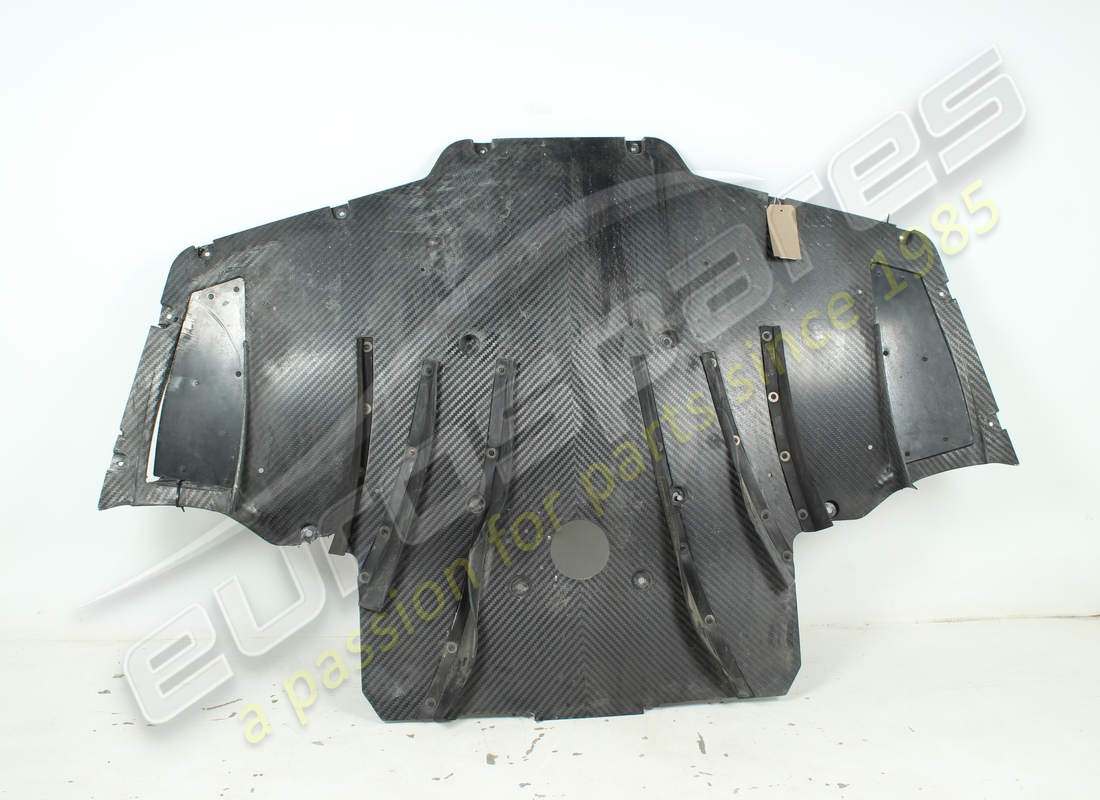 damaged ferrari front underbody shield. part number 958160 (2)