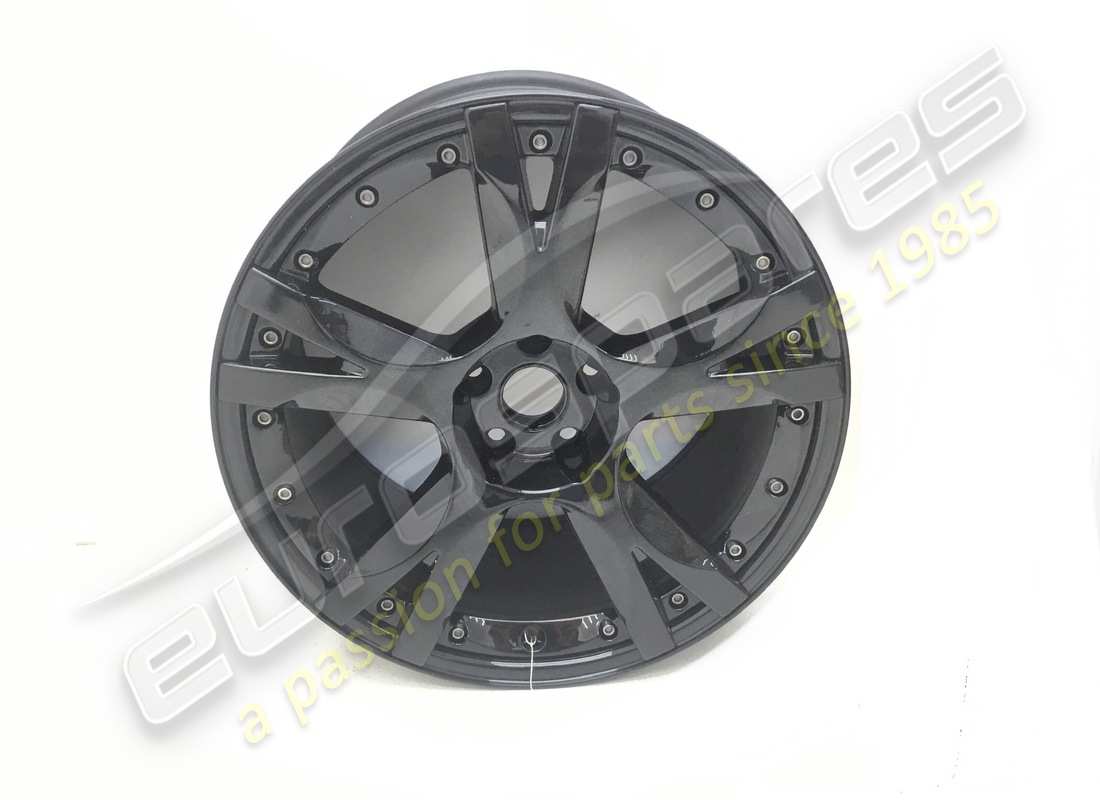 reconditioned lamborghini wheel rim callisto shiny black post.. part number 400601017cb (1)