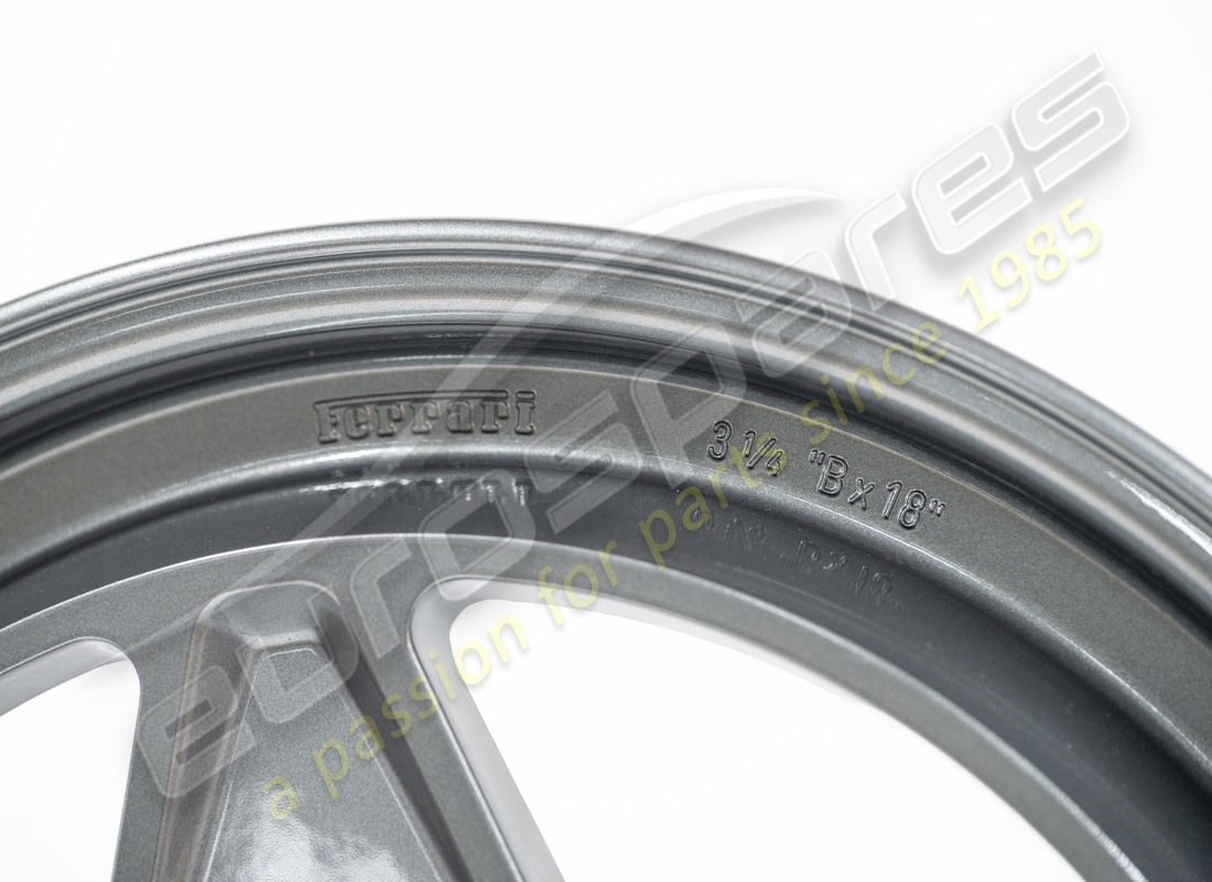 NEW FERRARI SPARE WHEEL RIM. PART NUMBER 147257 (5) new ferrari spare wheel rim. part number 147257 (5)