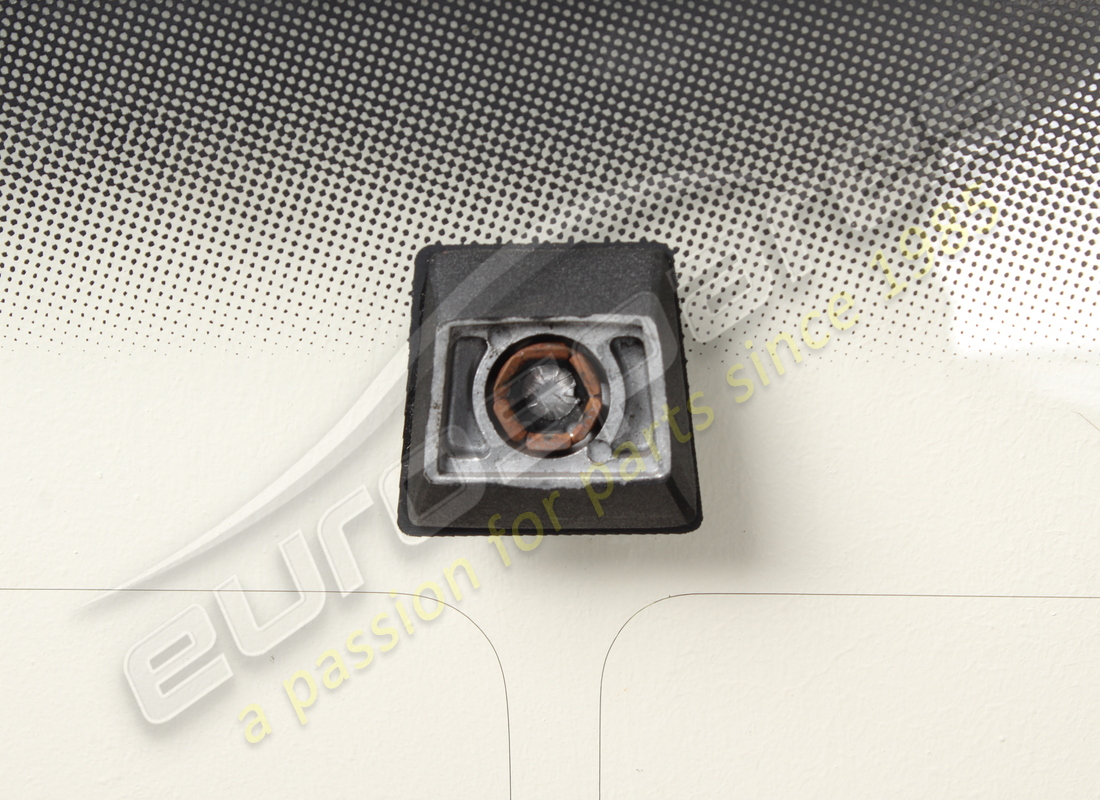 used ferrari front windscreen (central antenna connection). part number 63020000 (3)