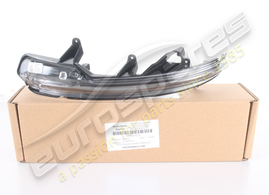 NEW PORSCHE TURN SIGNAL INDICATOR. PART NUMBER 9Y2949101D (1) new porsche turn signal indicator. part number 9y2949101d (1)