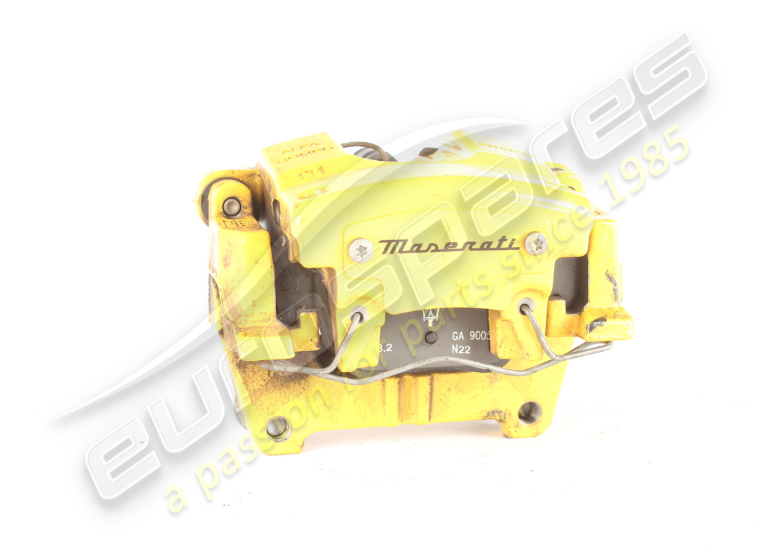 USED Maserati REAR RH CALIPER YELLOW . PART NUMBER 673013278 (1)