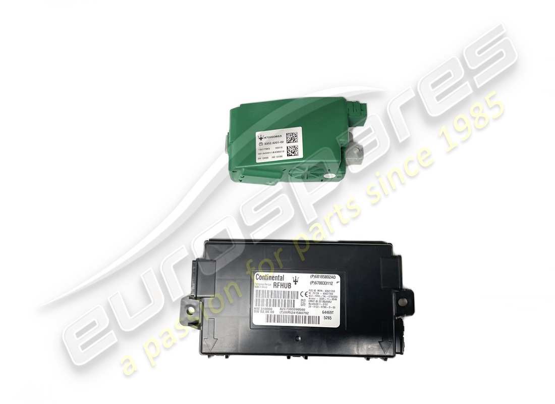 new maserati steering lock module + rf-hu. part number 980157000 (1)