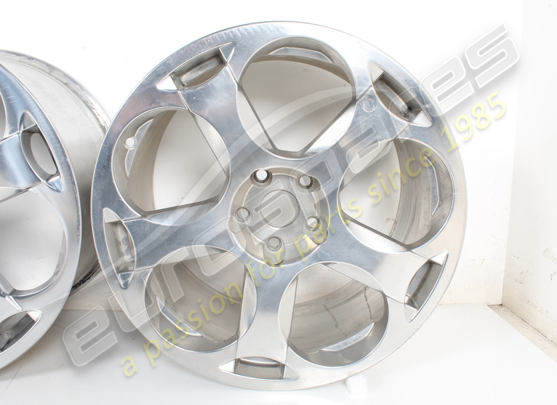 used lamborghini cassiopea wheel set (silver). part number 0r1400091 (17)