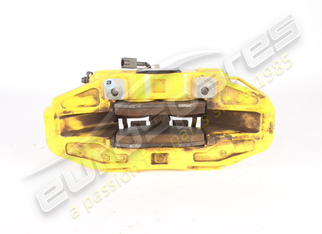 used maserati front rh caliper yellow. part number 670214639 (3)