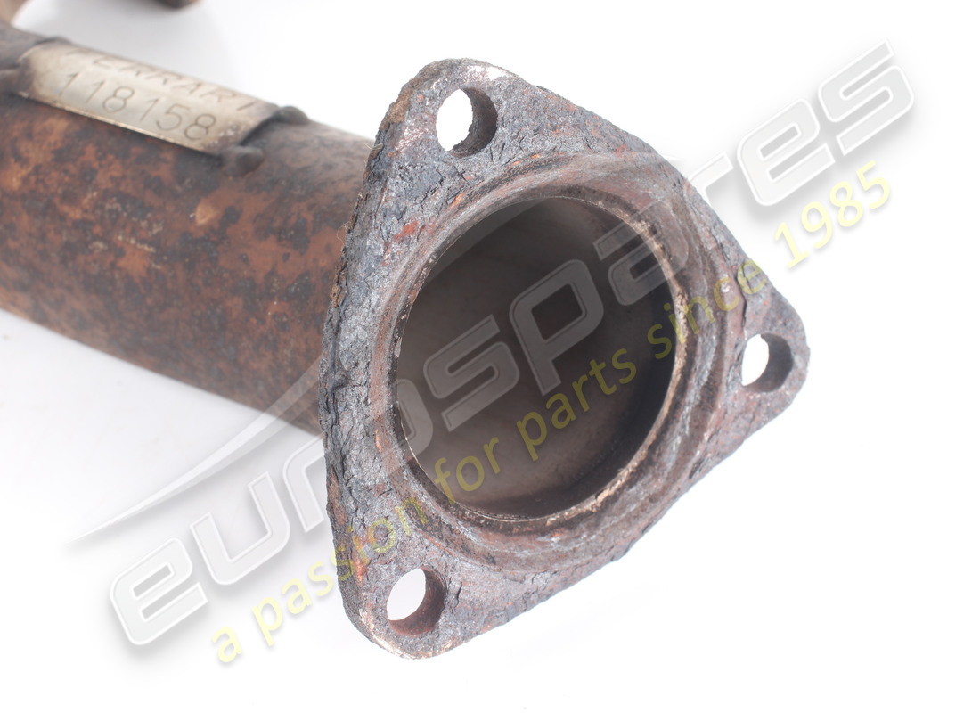 USED FERRARI REAR PIPE. PART NUMBER 118158 (4) used ferrari rear pipe. part number 118158 (4)