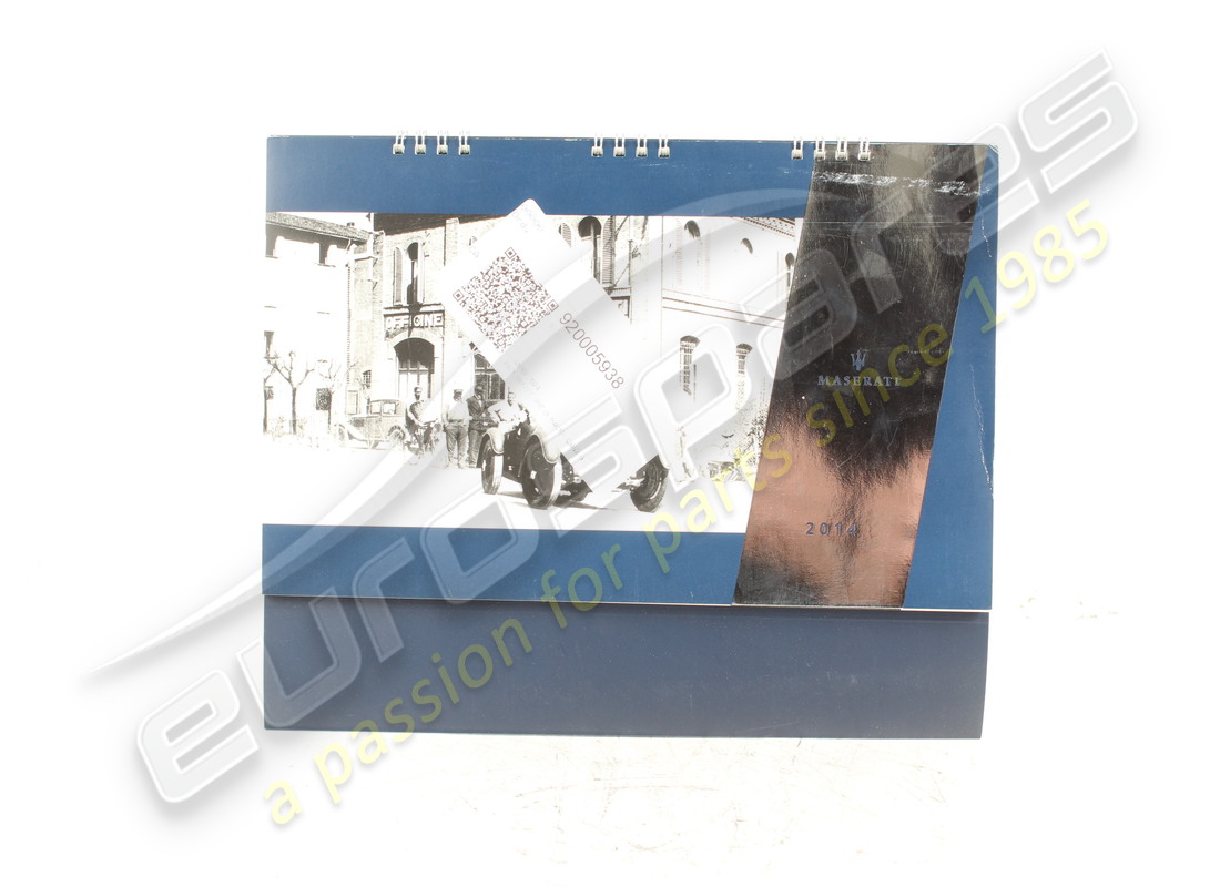 new maserati 2014 calendar. part number 920005938 (1)