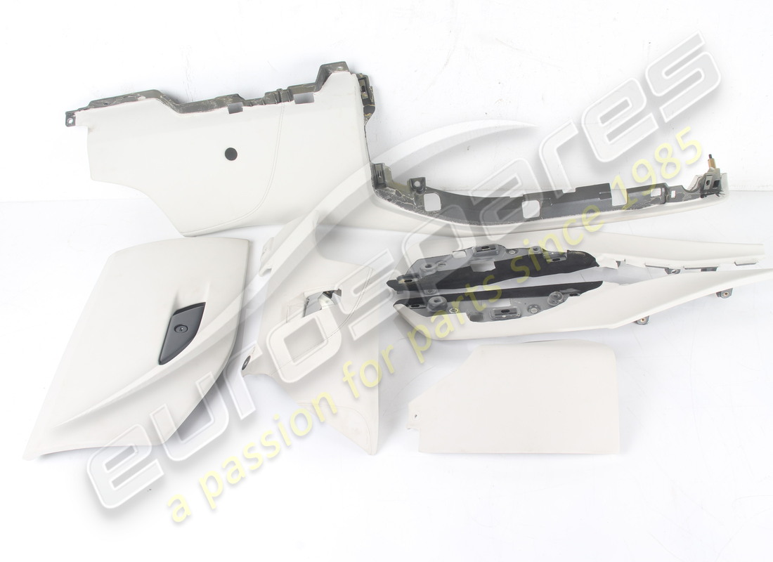 USED Eurospares LOWER DASH PANELS IN LEATHER LIGHT GREY 4301 PART NUMBERS 947673 AND 947672 ARE IN LEATHER NOT ALCANTARA . PART NUMBER EAP1723553 (1)