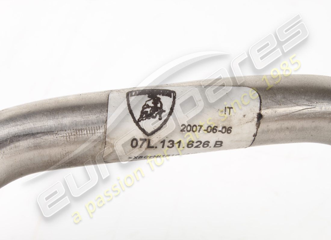 used lamborghini connecting pipe. part number 07l131626b (5)