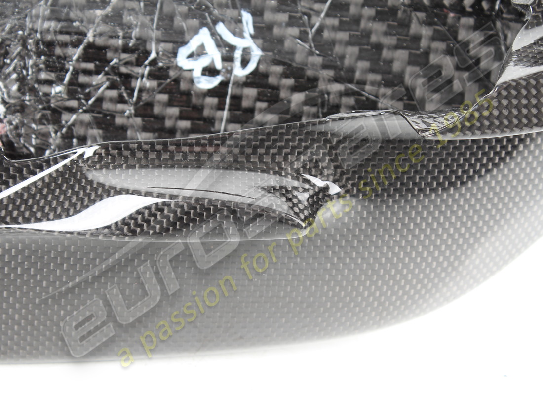 new ferrari left front bumper spoiler (carbon). part number 812587 (4)