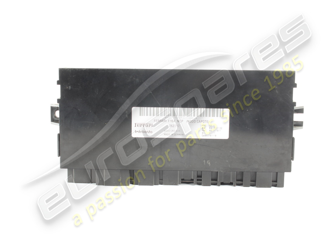 used ferrari complete rear screen ecu. part number 762717 (2)
