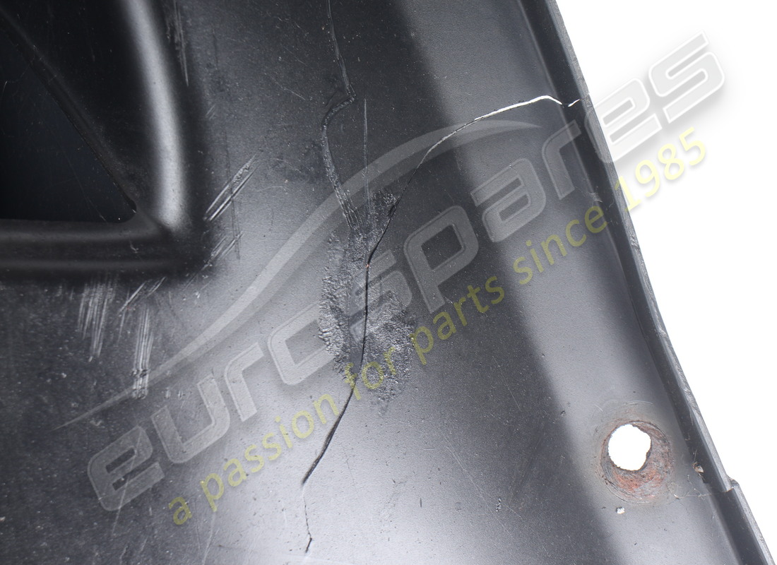 DAMAGED MASERATI FRONT LOWER SHIELD. PART NUMBER 386100164 (2) damaged maserati front lower shield. part number 386100164 (2)