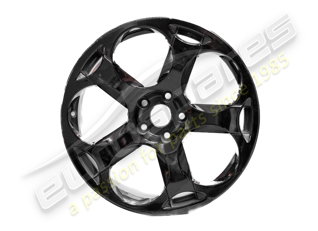 USED LAMBORGHINI CASSIOPEA SHINY BLACK WHEELS SET. PART NUMBER LWHE021 (6) used lamborghini cassiopea shiny black wheels set. part number lwhe021 (6)