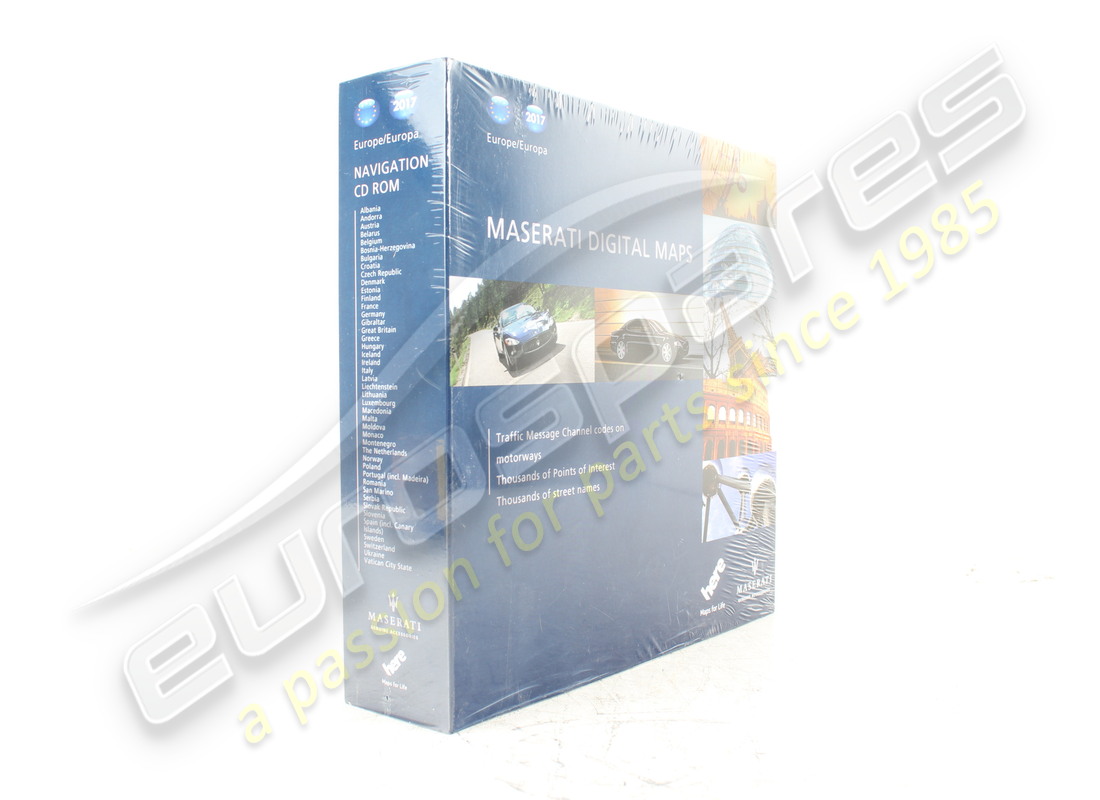 new maserati navigation map-europe versio. part number 940000046 (2)