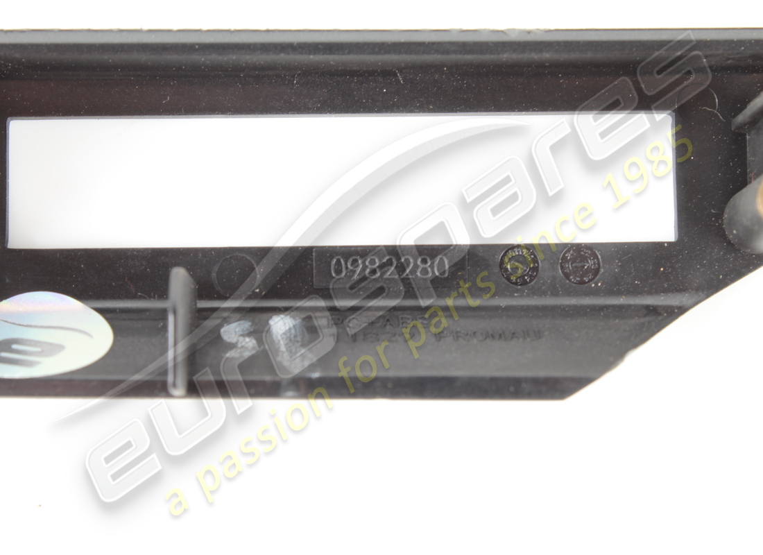 USED FERRARI RH BUTTON PANEL. PART NUMBER 982280 (3) used ferrari rh button panel. part number 982280 (3)