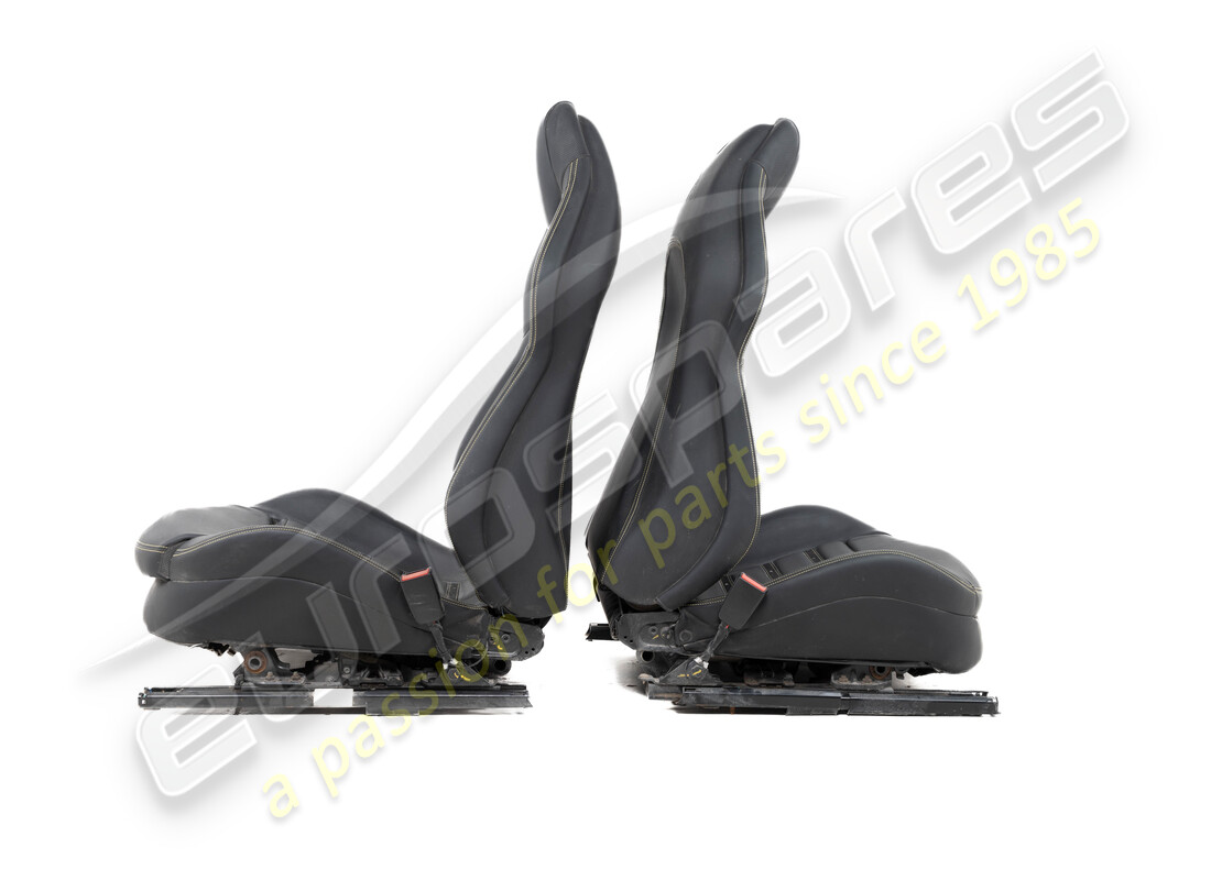 used ferrari portofino rhd pair of seats in black. part number eap1450352 (4)