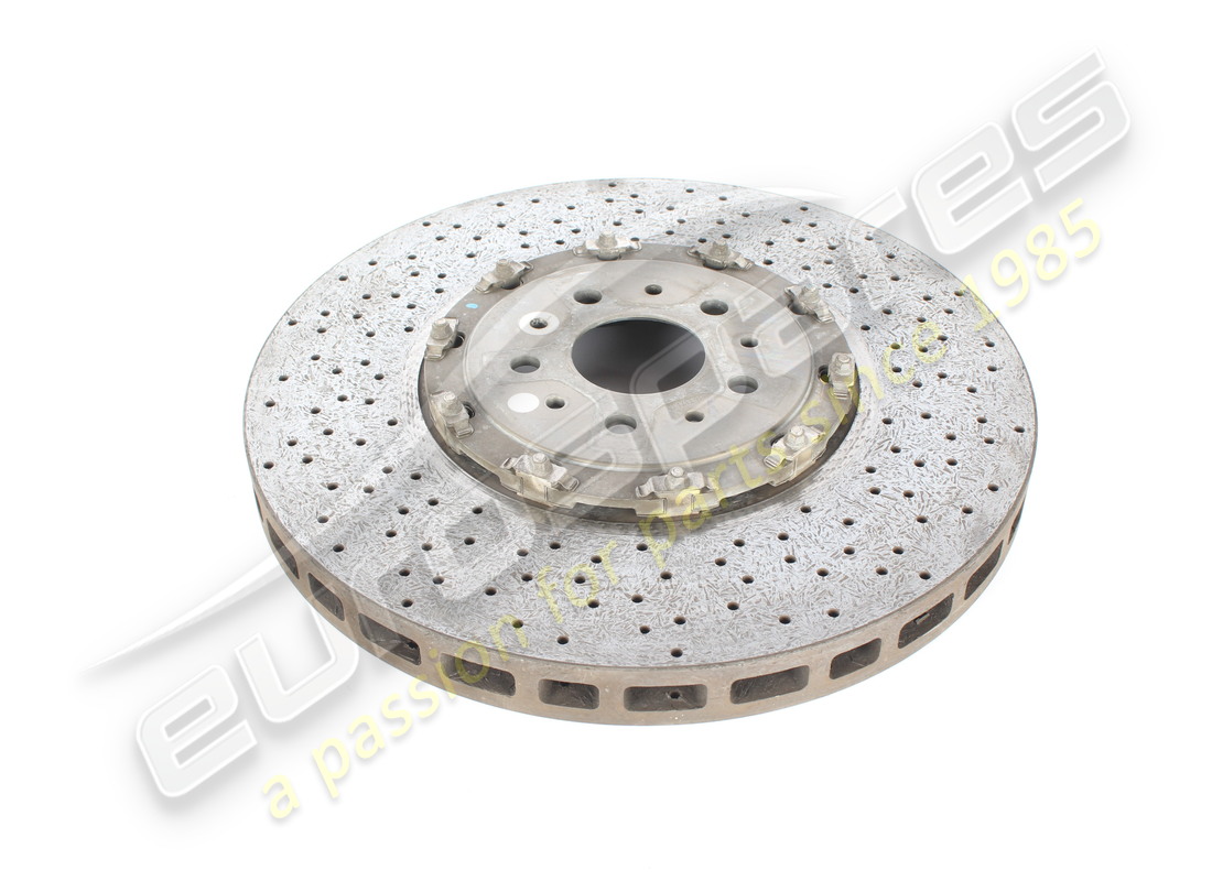 used ferrari front brake disc, carbon ceramic , 398 x 36. part number 274234 (2)