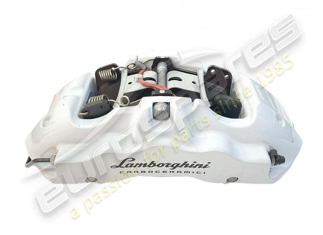 new (other) lamborghini brake caliper ceramic silber. part number 4t0615106dd (1)