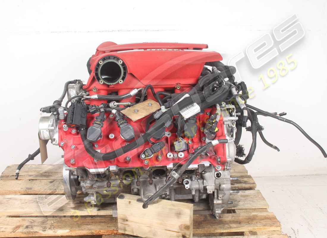 used ferrari 488 complete engine. part number 754023000 (2)