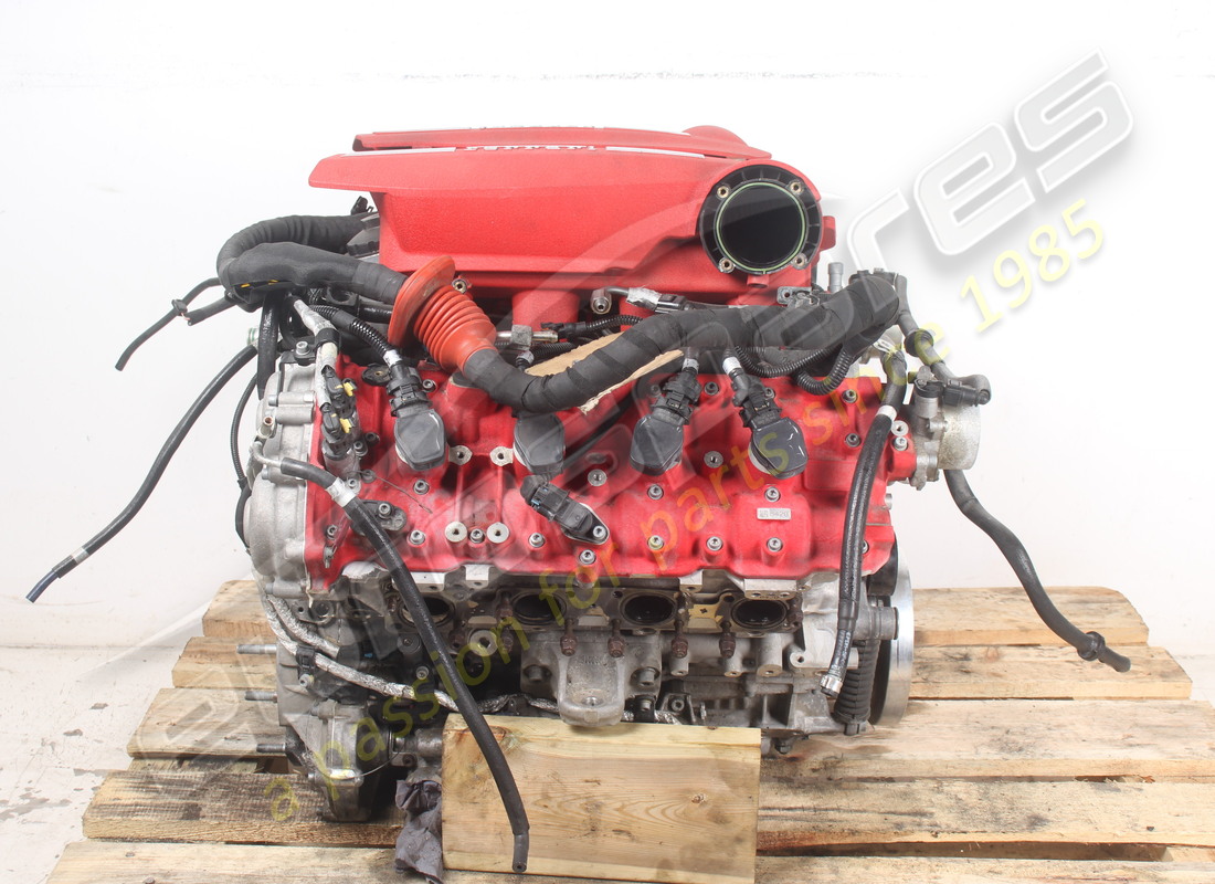 used ferrari 488 complete engine. part number 754023000 (4)