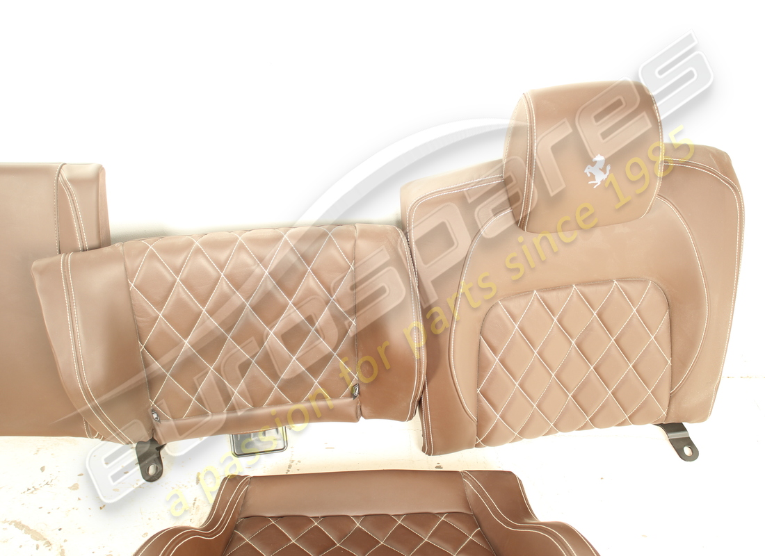 used ferrari complete seat set with rear screens. part number eap1564144 (18)