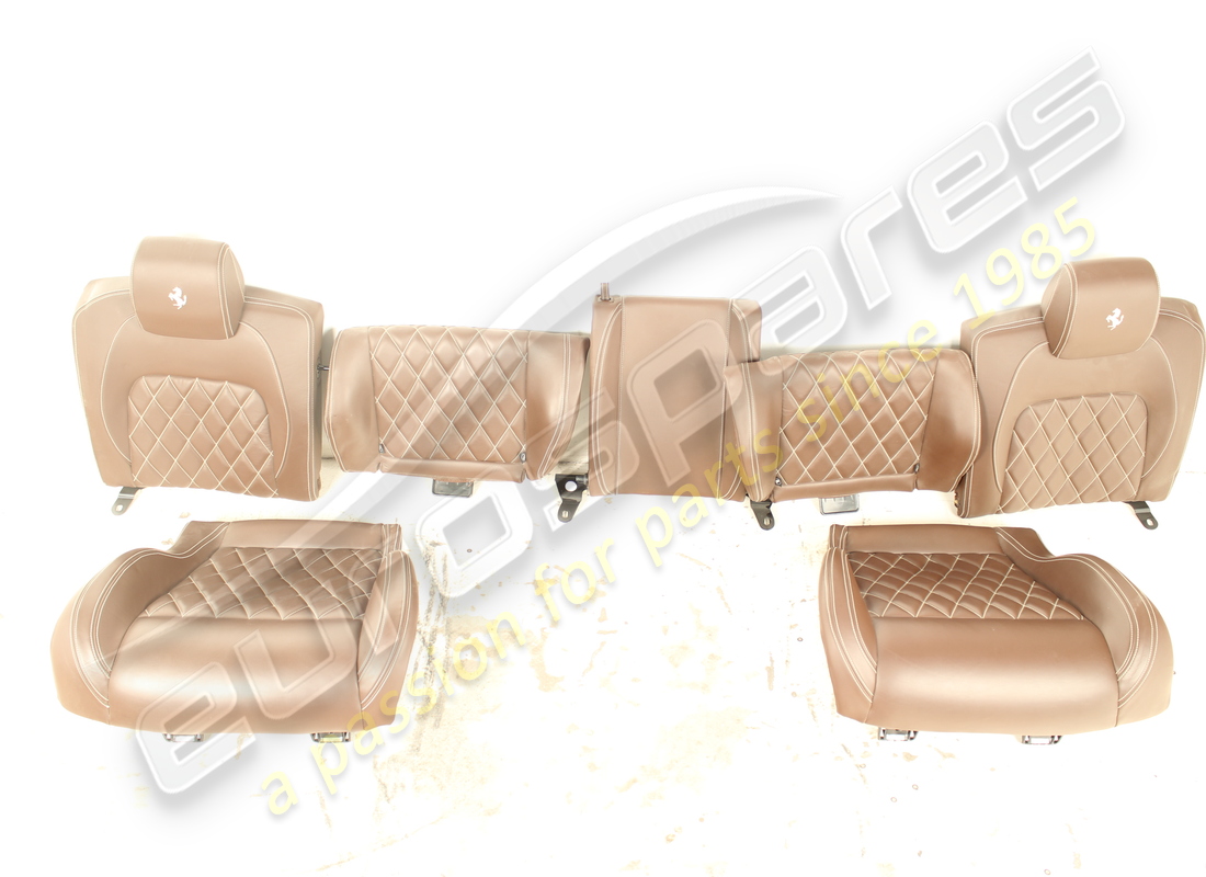 used ferrari complete seat set with rear screens. part number eap1564144 (16)