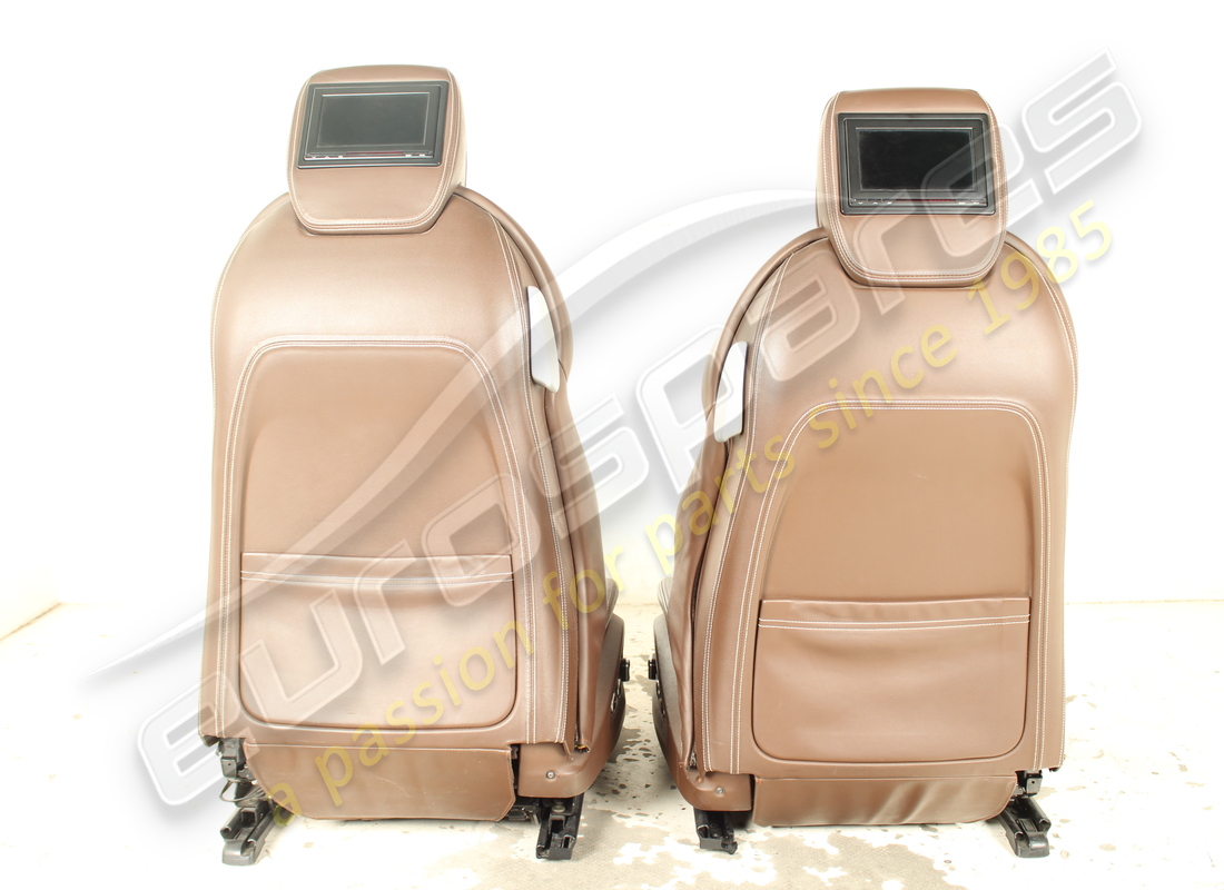 used ferrari complete seat set with rear screens. part number eap1564144 (12)