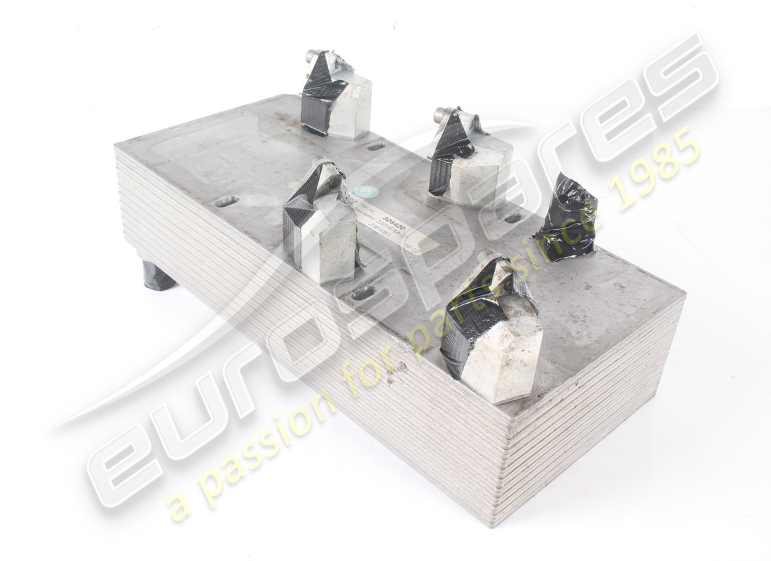 USED FERRARI OIL HEAT EXCHANGER. PART NUMBER 326420 (1) used ferrari oil heat exchanger. part number 326420 (1)