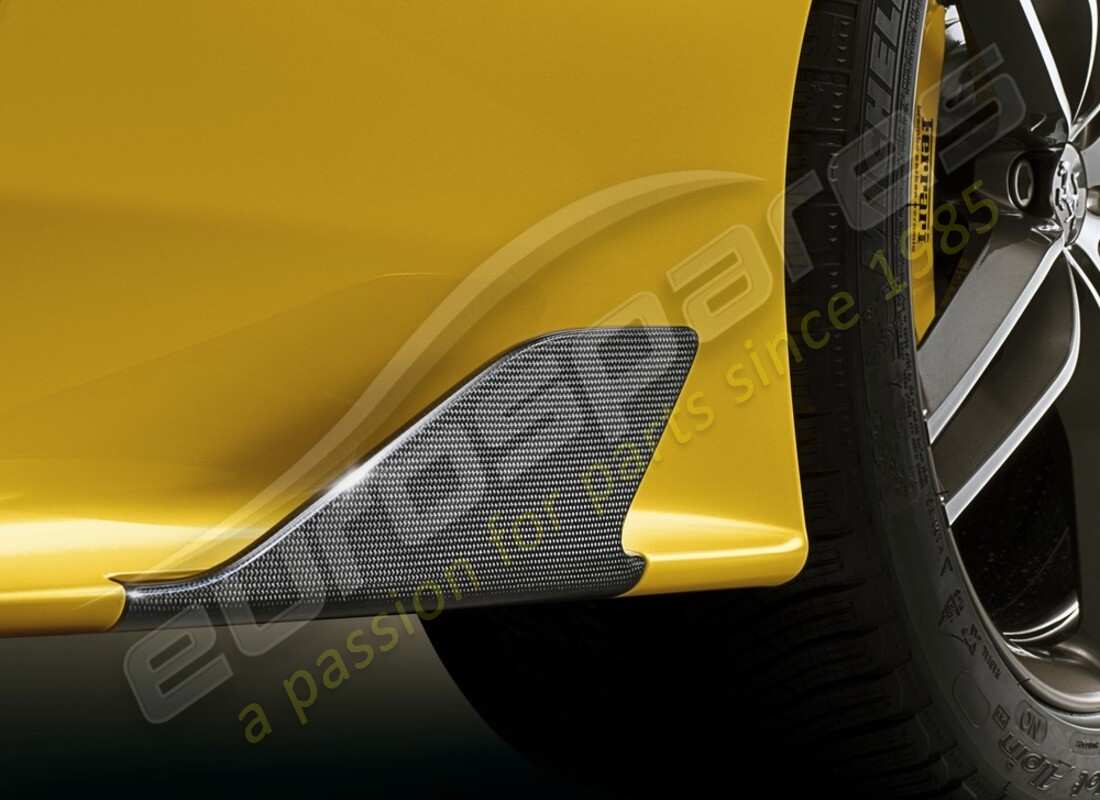 new ferrari carbon fiber under-door side skirts kit. part number 70003367 (1)