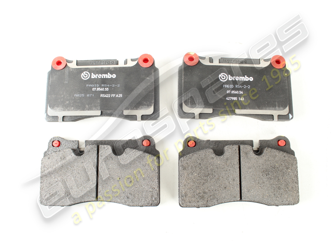 new aston martin kit, brake pads & shims, front. part number 4g432810941 (1)